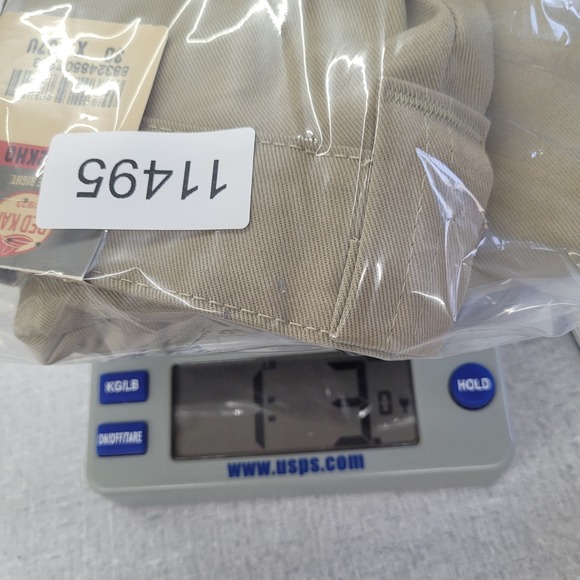 Red Kap Mens Khaki‎ Work Pants PT62KHO 30x37 Utility Uniform Unhemmed New - Picture 9 of 9